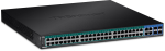 Trendnet TPE-5048WS network switch Managed Gigabit Ethernet (10/100/1000) Power over Ethernet (PoE) 1U Black | 3752682 | 0710931161168