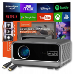 Zenwire Rzutnik Android Google TV FULL HD 4K 39000lm WiFi Przenośny SMART  G60 | G60 | 5904507522063