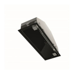Cata  GC DUAL 75 GBK/A | Hood | Canopy | Energy efficiency class A | Width 75 cm | Touch sensitive | 820 m3/h | LED | Black | 02031208 | 8422248392709