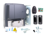 CAME  BX PLUS SPACE set for 400kg sliding gates | 37117 | 8050456075079