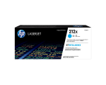 Hewlett-Packard HP 212X High Yield Cyan Original LaserJet Toner Cartridge | W2121X | 194441428902