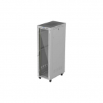 LANBERG 19-inch 42U floor-standing rack cabinet, 600x1000, glass door, LCD (flat-pack), grey | FF01-6042-12SL | 5901969448344