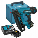 MAKITA  GWOŹDZIARKA 18V DBN610ZJ 20&deg; 32-64mm 16Ga 2x5,0Ah | 1133732 | 0197050008060