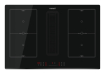 Cata  IAS 7024 Black Countertop 77 cm Zone induction hob 4 zone(s) | 08000200 | 8422248358699