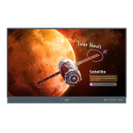 Benq Interactive monitor 75 inch RP7505 LED 1500:1/3840x2160/HDMI | 9H.FC2TC.DE1 | 4718755096068
