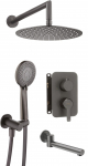 Deante Concealed shower set with bath spout | BXYYDQAM | 5907650859536