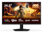 AOC G4 Q27G41ZDF computer monitor 67.3 cm (26.5") 2560 x 1440 pixels Quad HD QD-OLED Black, Red | Q27G41ZDF | 4038986183147