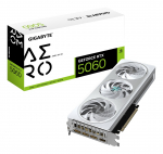 GIGABYTE  GeForce RTX 5060 AERO OC 8G Graphics Card - 8GB GDDR7, 128bit, PCI-E 5.0, 2595 MHz Core Clock, 3 x DisplayPort, 1 x HDMI, GV-N5060AERO OC-8GD | GV-N5060AERO OC-8GD | 4719331356415