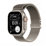 APPLE  Watch Ultra 3 GPS + Cellular 49mm Natural Titanium Case with Natural Titanium Milanese Loop - Medium | MEWY4QF/A | 0195950609707