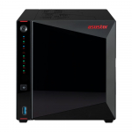 ASUSTOR  AS5404T NAS/storage server Intel&reg; Celeron&reg; N5105 4 GB DDR4 0 TB ADM Black | AS5404T | 4710474831500