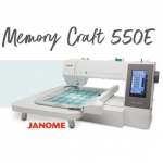POMMUUDIS! Tikkimismasin JANOME MC-550E+koolitus+seadistamine