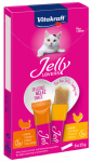 VITAKRAFT Jelly Lovers s&ouml;&ouml;dalisand kassidele &ndash; n&auml;rimismaius, kana ja kalkuniga 6x15g