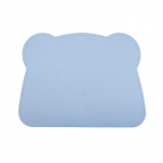 PET ADVANCE lemmiklooma kausimatt, karu pea kujuline, silikoon, 40x30x0,1 cm sinine