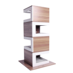 M-PETS Kraapimispost kassile 116 x 60 x 60 cm