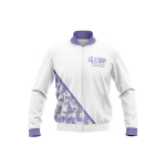 World Dog Show karvane kampsun, valge, QR-koodiga suurus M