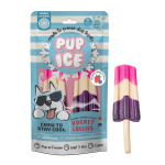 IMAGINELLES Koerte toidulisand &ndash; maius Pup Ice, j&auml;&auml;tisekujuline "Rocket Lollies" maasika- ja mustikamaitseline, 90 g, 2 tk.