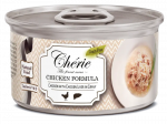 CHERIE Signature Gravy T&auml;iskasvanud kasside konservtoit kanaliha ja kanamaksaga kastmes 80 g