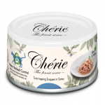 CHERIE Konserveeritud kassitoit karvapusade vastu, tuunikala ja ahvenaga kastmes 80 g