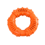 MR. STRONG Koerte hambahoolduslelu kummist, oranž, &Oslash; 12,5 cm