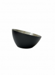 AGX STEEL Kausi lemmikloomale, metall, 165 ml, &Oslash;11 cm must