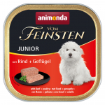 ANIMONDA Vom feinsten konservs&ouml;&ouml;t kutsikatele veise- ja kodulinnulihaga 150 g