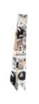World Dog Show kaelar&auml;tt ornamentidega, kreemikas, 89x5 cm