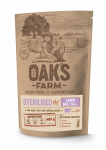 OAK'S FARM teraviljavaba kuivtoit t&auml;iskasvanud steriliseeritud kassidele, lambalihaga 400 g