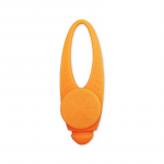 Laroo Loomade LED-ripats BLINKER, silikoonist, patareitoitel oranž, 2,5 x 8 cm