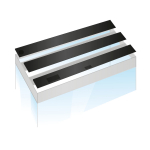 JUWEL Ristk&uuml;likukujuline akvaariumi varuklapikomplekt IV 120/50 1 tk