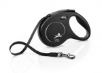 FLEXI Classic automaatne jalutusrihm M suurus, max 25 kg, 5 m
