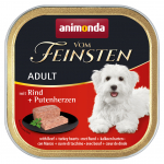 ANIMONDA Vom feinsten classic konservs&ouml;&ouml;t t&auml;iskasvanud koertele veiseliha ja kalkunis&uuml;dametega 150 g