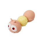 MISOKO Koera m&auml;nguasi, sipelgas lateks, pruun/kollane, 9.2 cm