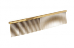 SCHUBERT Zen Ultra Premium brass kamm suurus M, kuldne, 18,8 cm