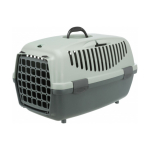 TRIXIE Eco Capri 3 Transpordikast hall, 40 x 38 x 61 cm,