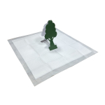 M-PETS 3D-puuga kutsikate koolitustoode urineerimiseks, 12,6x2,5,5 cm, 15 tk.