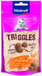 VITAKRAFT Triggles s&ouml;&ouml;dalisand kassidele &ndash; n&auml;rimismaius, kalkuniga 40 g