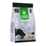 NATURE'S PROTECTION SUPERIOR CARE Teraviljavaba kuivtoit pardilihaga v&auml;ikest t&otilde;ugu t&auml;iskasvanud tumedakarvalistele koertele 1,5 kg