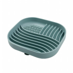 PET ADVANCE lemmiklooma kauss aeglaseks s&ouml;&ouml;miseks, silikoon, 21x18x3 cm roheline