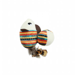 HIPPIE PET Kassi m&auml;nguasi, kala ja pall 14 cm