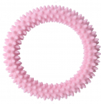 MISOKO Koera m&auml;nguasi, okkaline r&otilde;ngas TPR, roosa, 7 cm