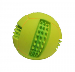 MISOKO Koera m&auml;nguasi, v&otilde;rkpall, lateks, roheline 10 cm