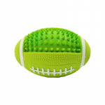 MISOKO Koera m&auml;nguasi, ragbi pall, lateks, roheline 12,5 cm