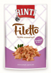 FINNERN RINTI RINTI FILETTO konservs&ouml;&ouml;t t&auml;iskasvanud koertele kanaliha ja singiga 100 g