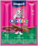 VITAKRAFT Cat-Stick Mini n&auml;rimispulgad kassidele 3 tk
