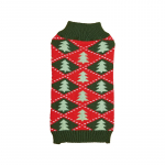 PAW COUTURE Lemmiklooma kampsun roheline/punane, M