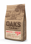 OAK'S FARM teraviljavaba kuivtoit igat t&otilde;ugu eakatele koertele, l&otilde;hega 6,5 kg