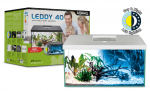 AQUAEL Akvaariumi komplekt LEDDY 40 41x25x25 cm, 25L, valge