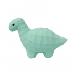 MISOKO Koera m&auml;nguasi, dinosaurus, lateks, 21,5 cm roheline