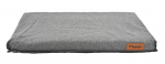 P.LOUNGE Magamisase lemmikloomale, madrats, veekindel, tumedhalli M suurus, 75x50x5 cm
