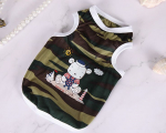 PAW COUTURE t-s&auml;rk koertele L suurus, triibuline
